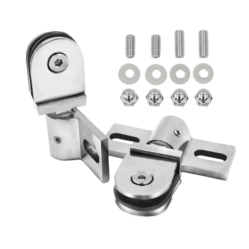 Glass Door Hinge - Зажим/фиксатор/петля для стеклянных дверей ванной комнаты,