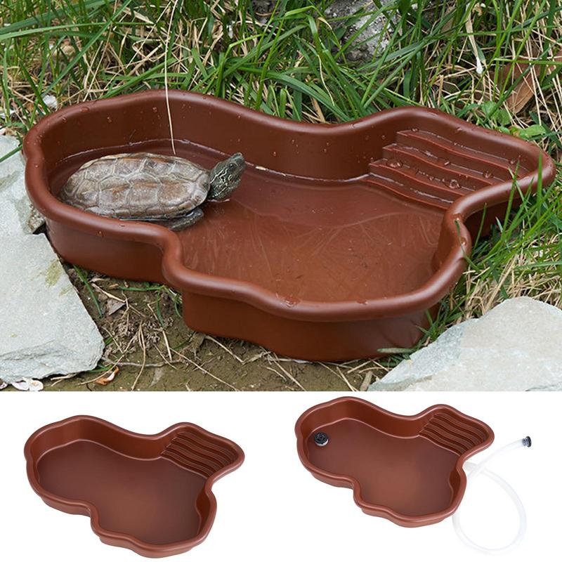 Water Dish Reptile - Блюдо для кормления черепахи, бассейн для
