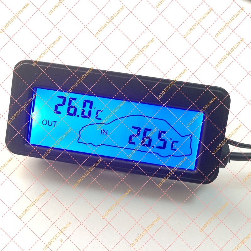 Digital Hygrometer Probe - Цифровой автомобильный термометр-гигрометр 12В с ЖК-дисплеем