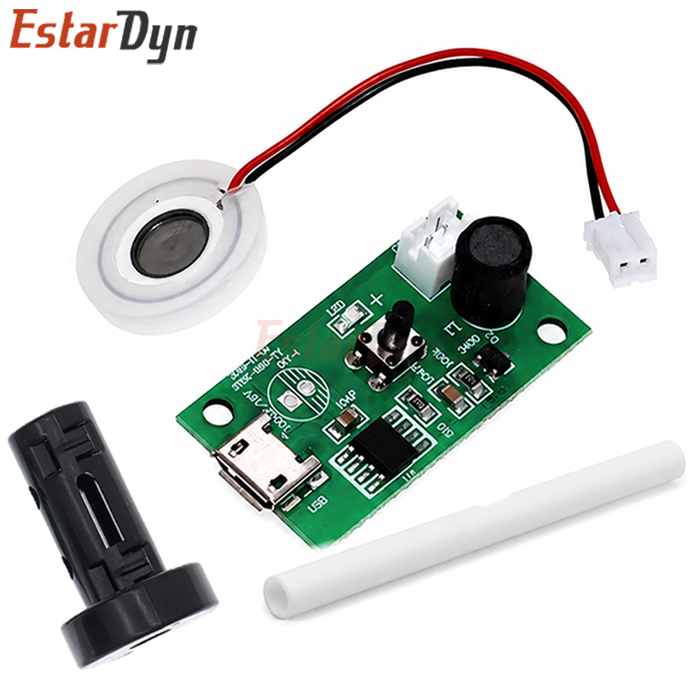 Terrarium Fogger Ultrasonic - Ультразвуковой распылитель 5В, DIY-набор, модуль-атомайзер Type-C