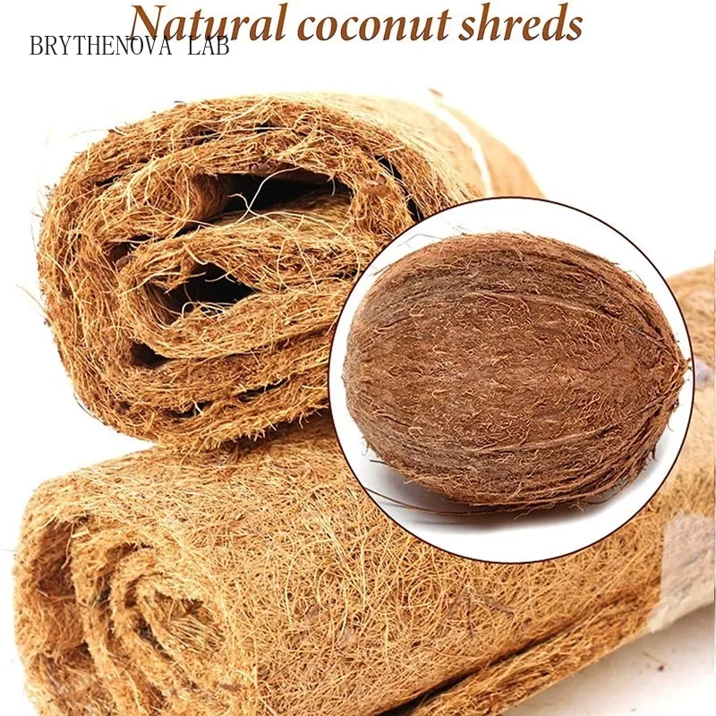 Substrate Coconut Fiber - Натуральный кокосовый коврик-подложка для рептилий, декор